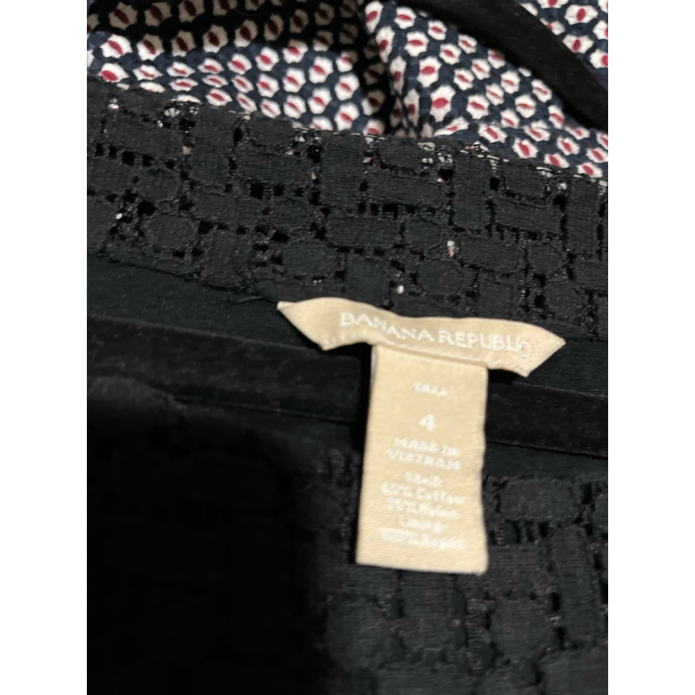 EUC Women's Banana Republic Dress Size 4 Black - Picture 6 of 8
